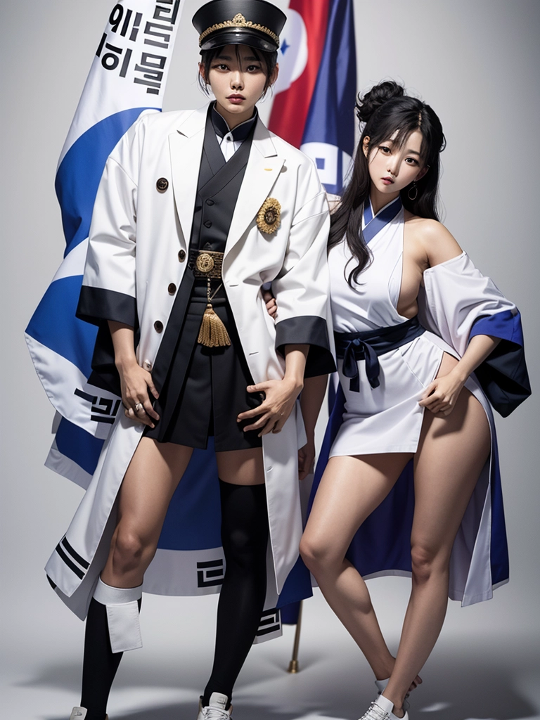 Prompt: (south korean nation)Negative: (worst quality:2)