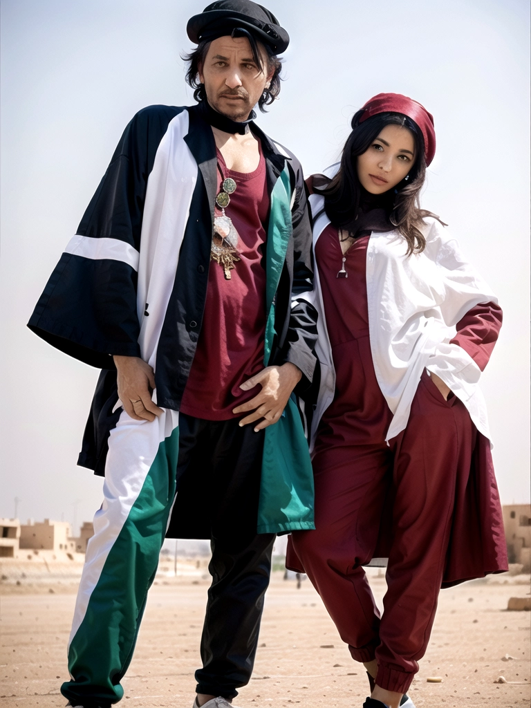 Prompt: (libyan nation)Negative: (worst quality:2)