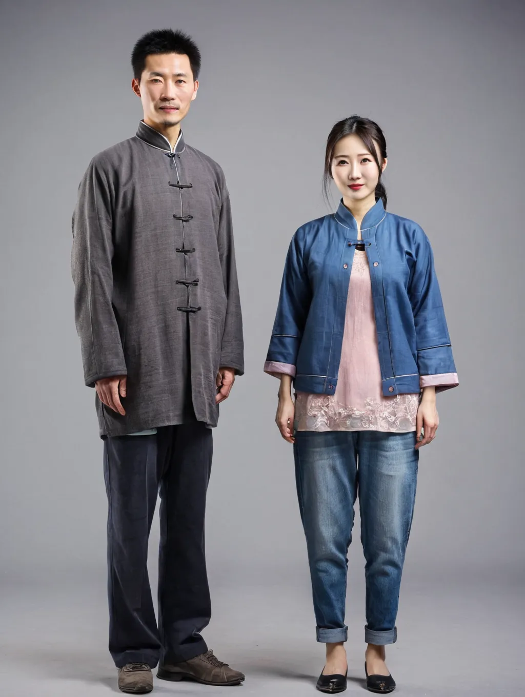 juggernautXL_v9Rundiffusionphoto2-china 1 Man and 1 Woman full body-1-Time_20240501170050