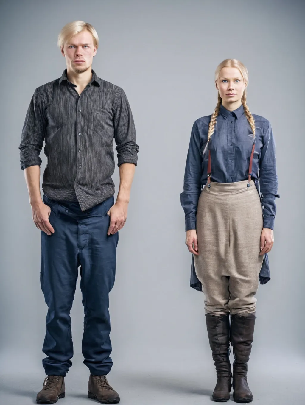 juggernautXL_v9Rundiffusionphoto2-finnish 1 Man and 1 Woman full body-1-Time_20240501174126