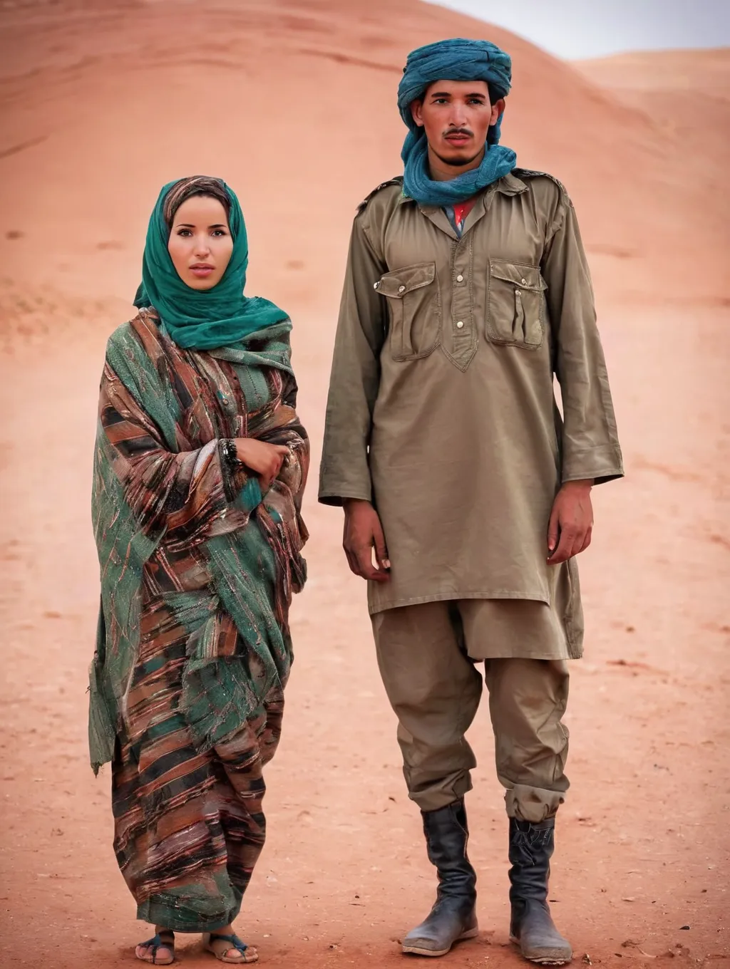 juggernautXL_v9Rundiffusionphoto2-sahrawi 1 Man and 1 Woman full body-1-Time_20240502085917