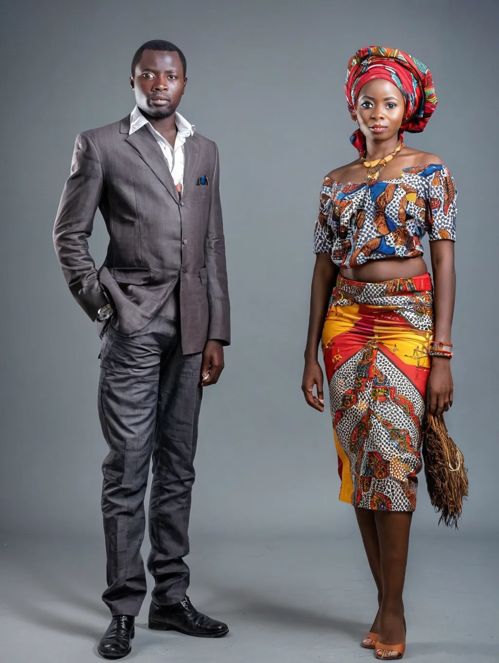 juggernautXL_v9Rundiffusionphoto2-togolese 1 Man and 1 Woman full body-1-Time_20240502103347