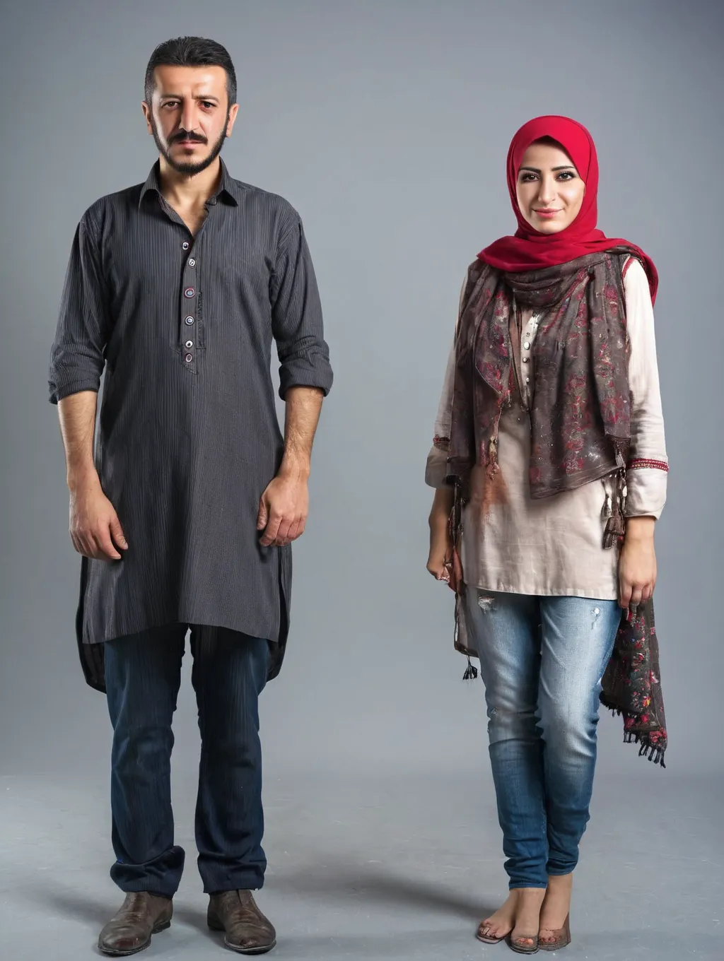 juggernautXL_v9Rundiffusionphoto2-turkish 1 Man and 1 Woman full body-1-Time_20240502101140