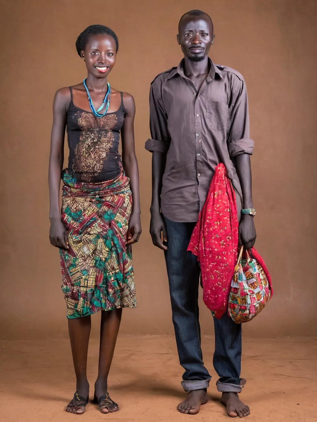 juggernautXL_v9Rundiffusionphoto2-ugandan 1 Man and 1 Woman full body-1-Time_20240502100707