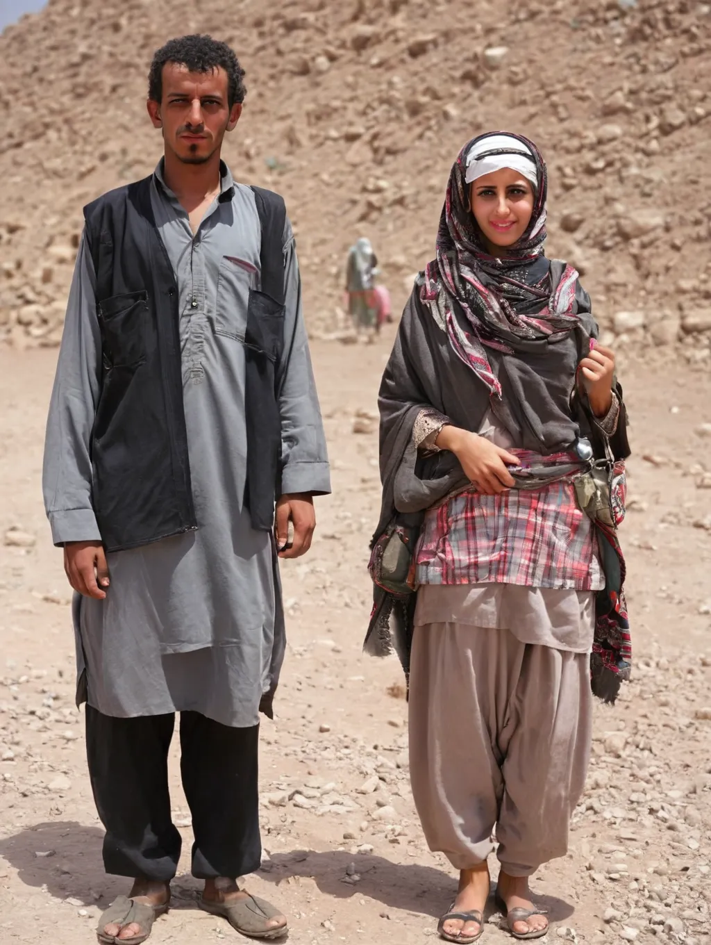 juggernautXL_v9Rundiffusionphoto2-yemen 1 Man and 1 Woman full body-1-Time_20240502110137