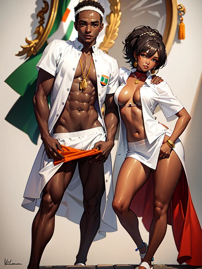 Prompt: (ivorian nation)Negative: (worst quality:2)