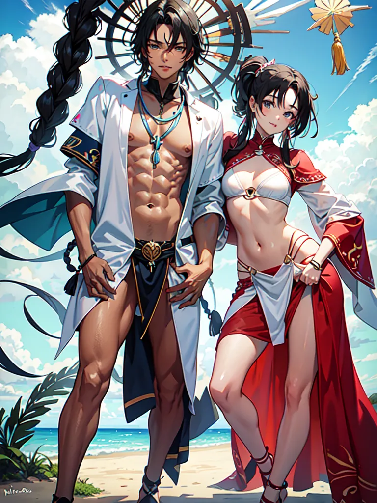 Prompt: (micronesian nation)Negative: (worst quality:2)