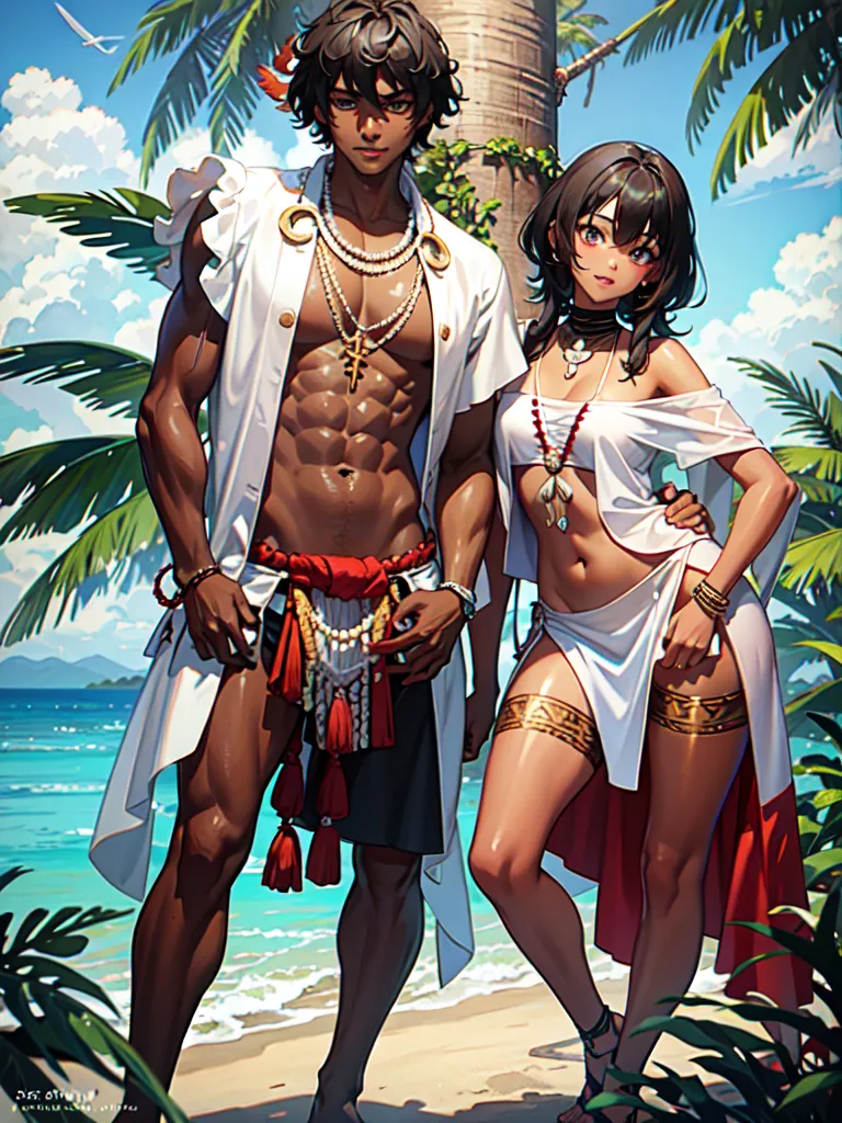 Prompt: (solomon islander nation)Negative: (worst quality:2)