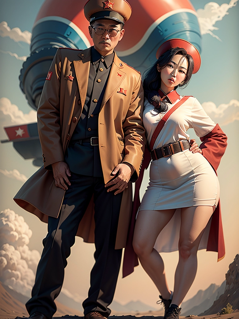 Prompt: (north korean nation)Negative: (worst quality:2)