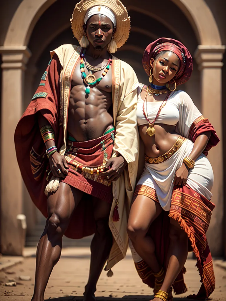 Prompt: (yoruba nation)Negative: (worst quality:2)