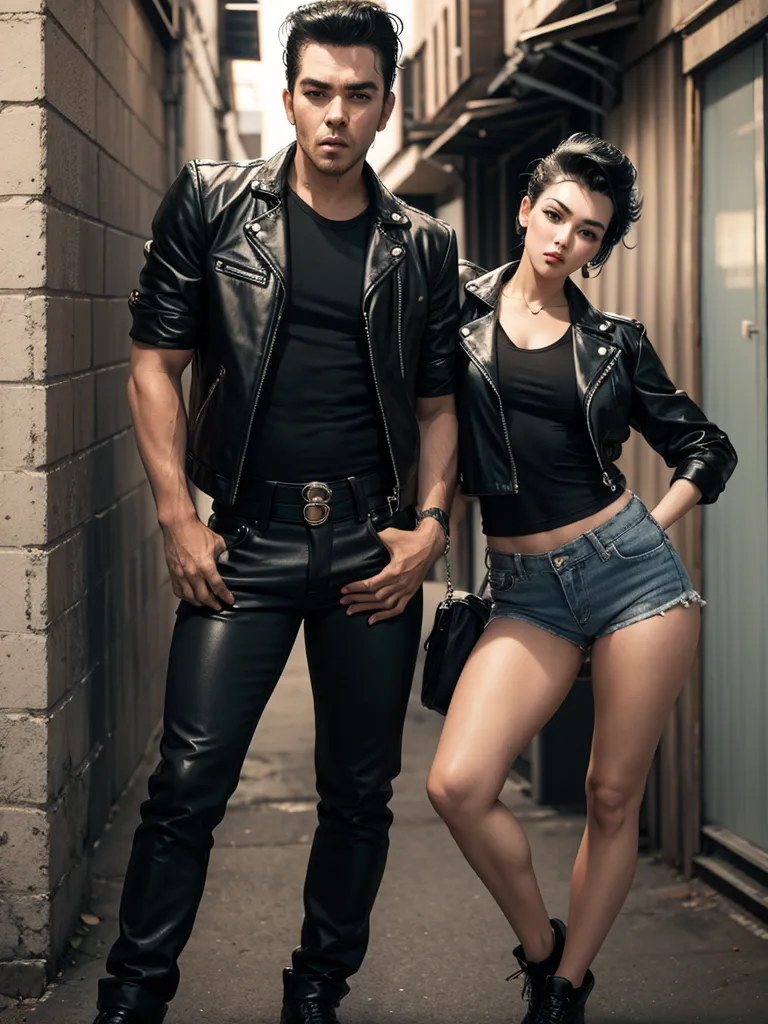 Prompt: (greaser style)