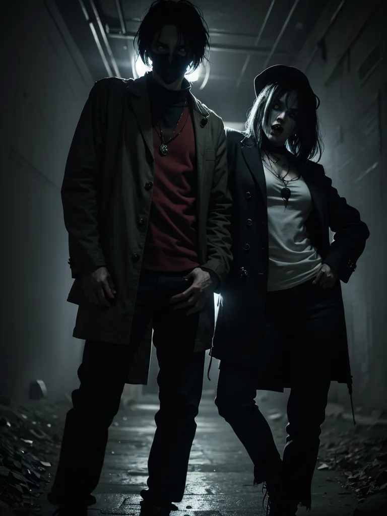 Prompt: (horror style)