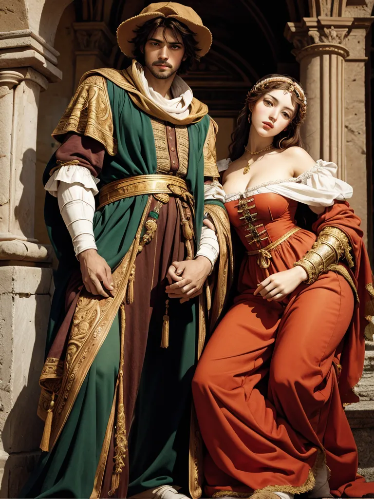 Prompt: (italian renaissance style)