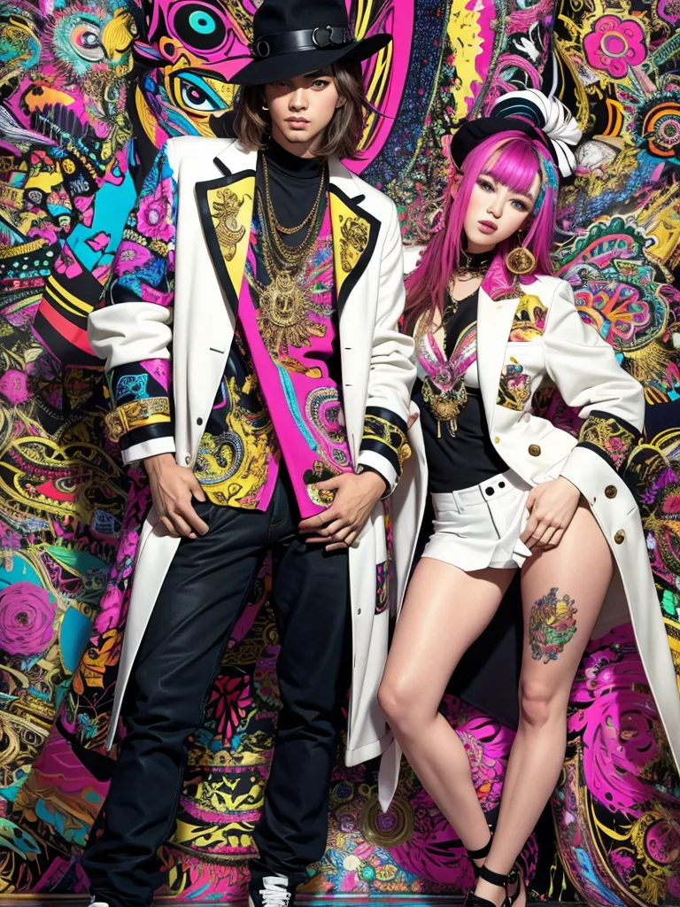 Prompt: (maximalism style)