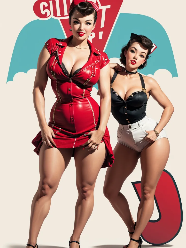 Prompt: (pin-up style)