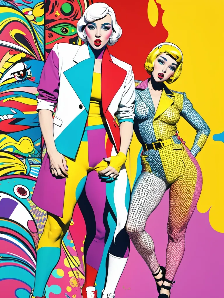 Prompt: (pop art style)