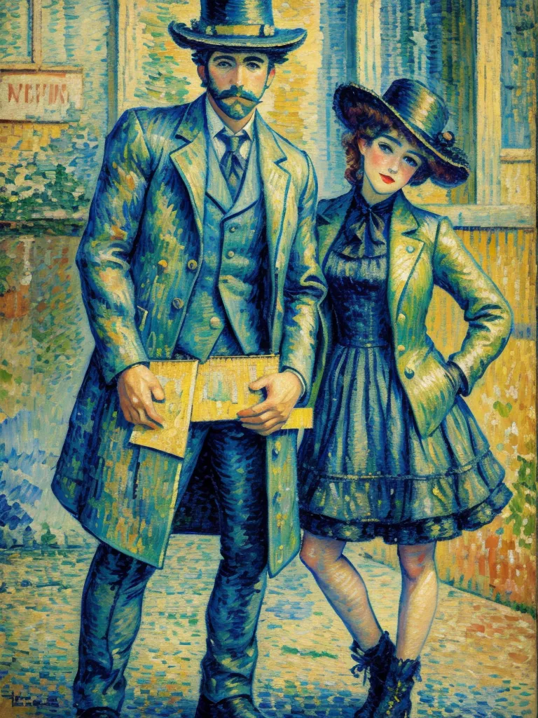 Prompt: (post-impressionism style)