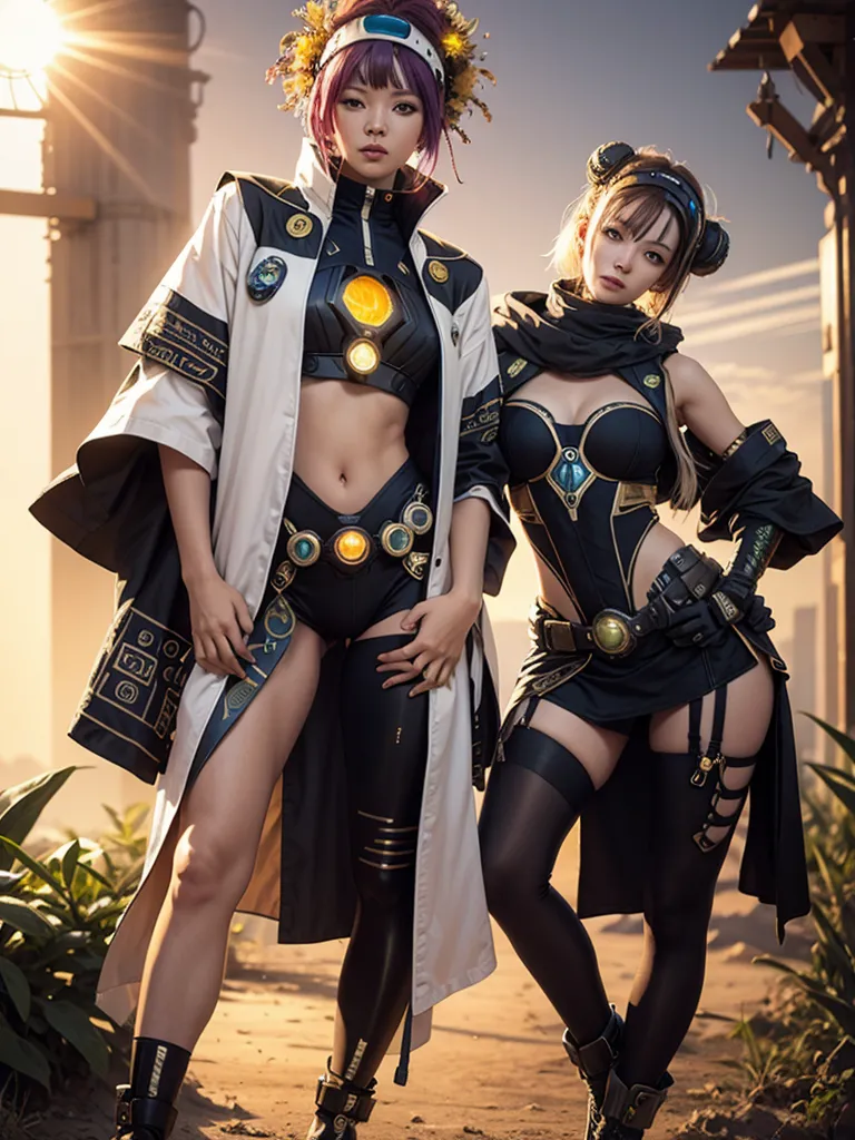 Prompt: (solarpunk style)