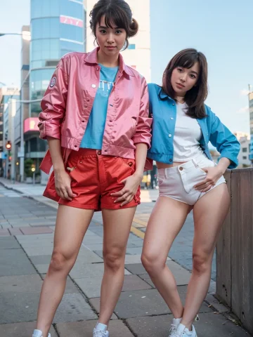 Prompt: (city pop style)