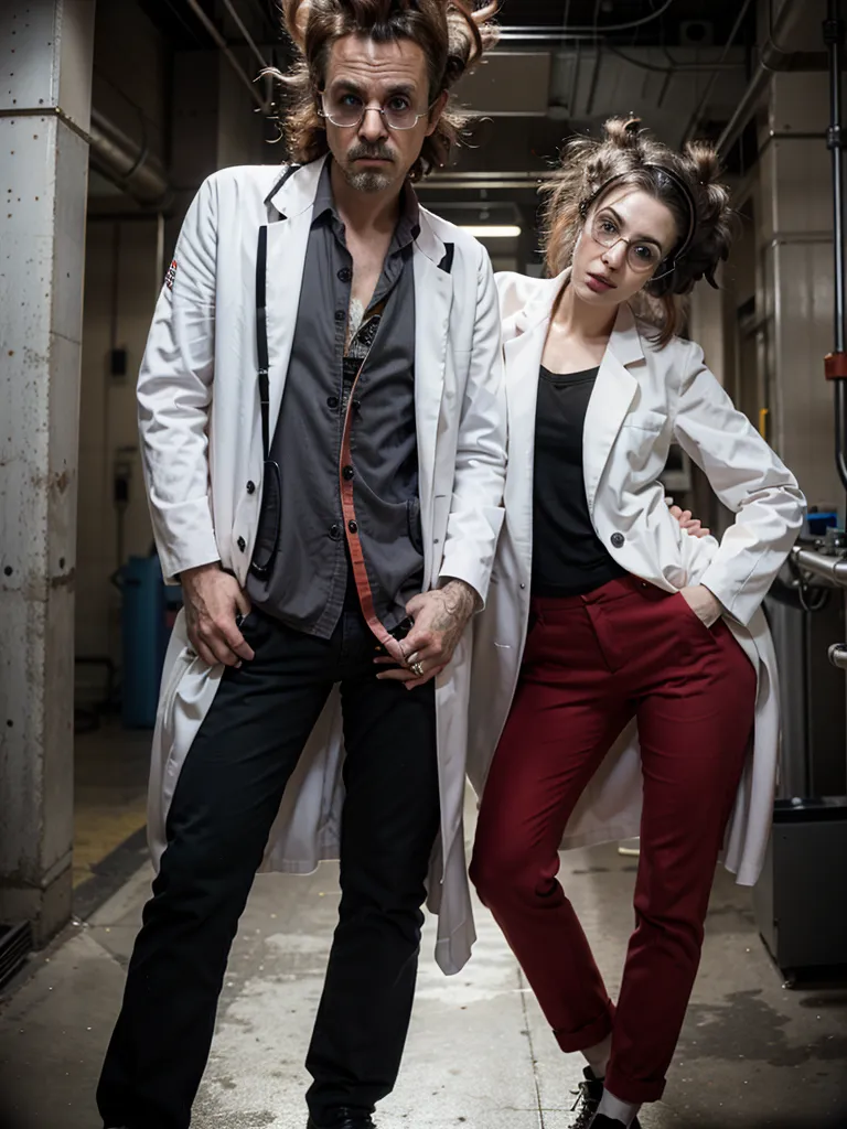 Prompt: (mad scientist style)