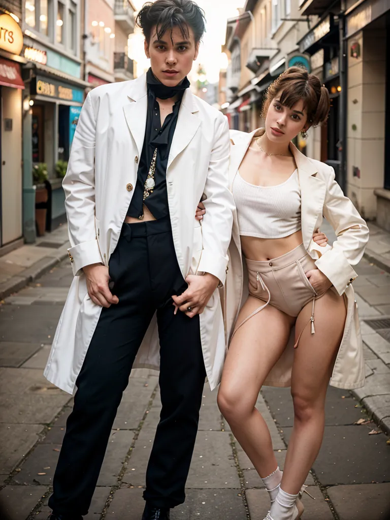 Prompt: (new romantic style)