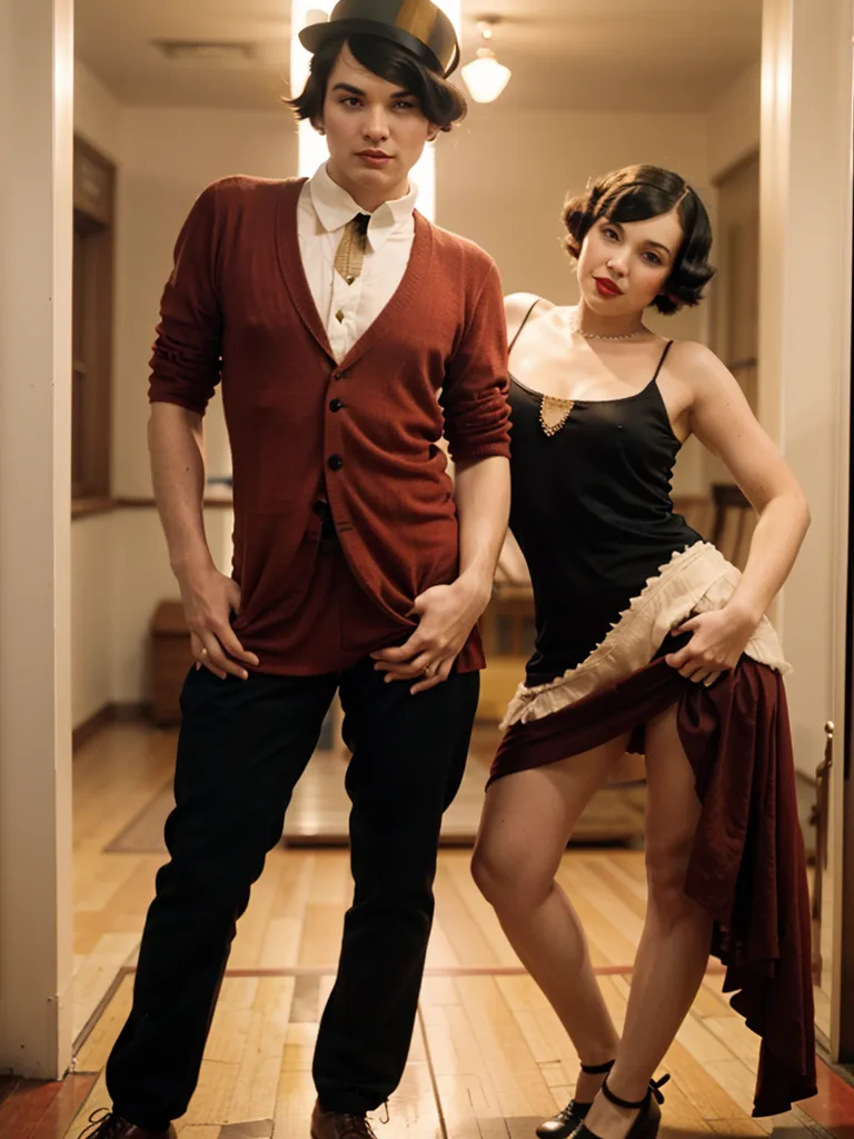 Prompt: (roaring 20s style)