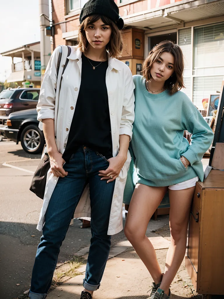 Prompt: (thriftcore style)