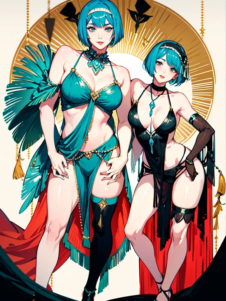 Prompt: (flapper style)