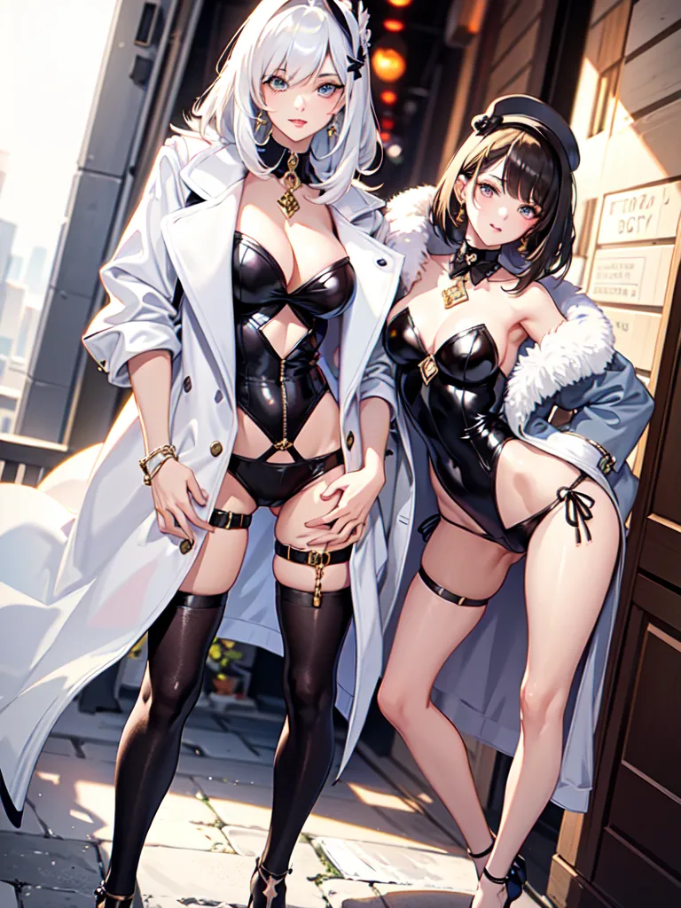 Prompt: (glam girl style)