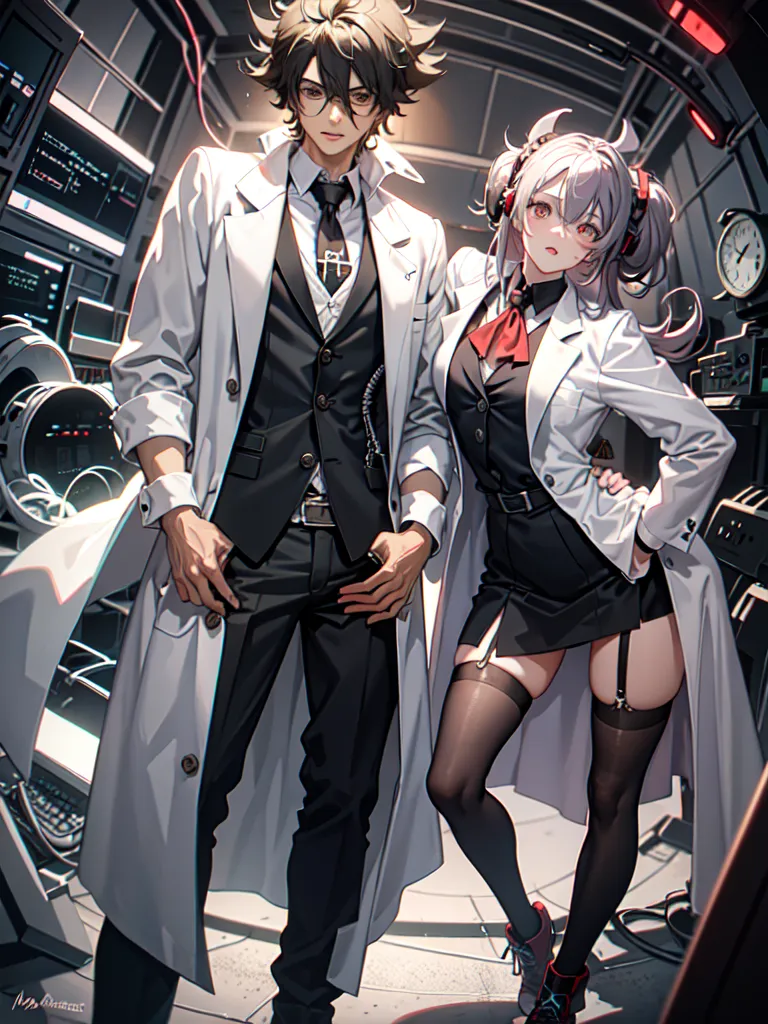 Prompt: (mad scientist style)