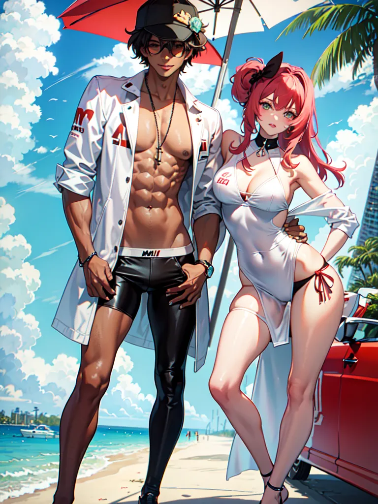 Prompt: (miami style)