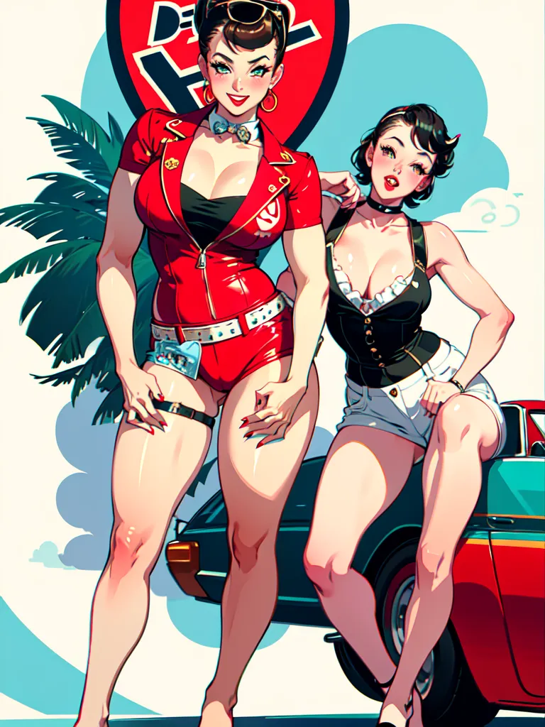 Prompt: (pin-up style)