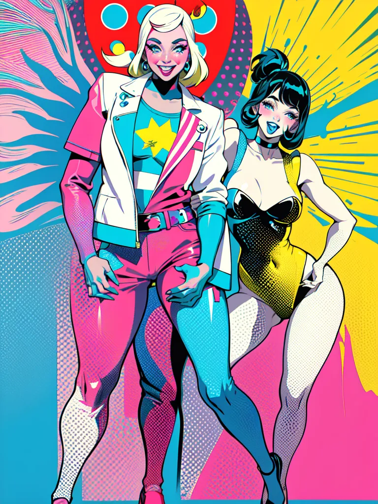 Prompt: (pop art style)