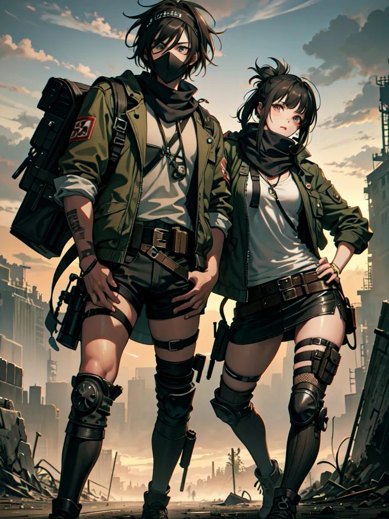 Prompt: (post-apocalyptic style)