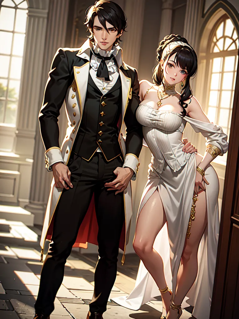 Prompt: (regency style)