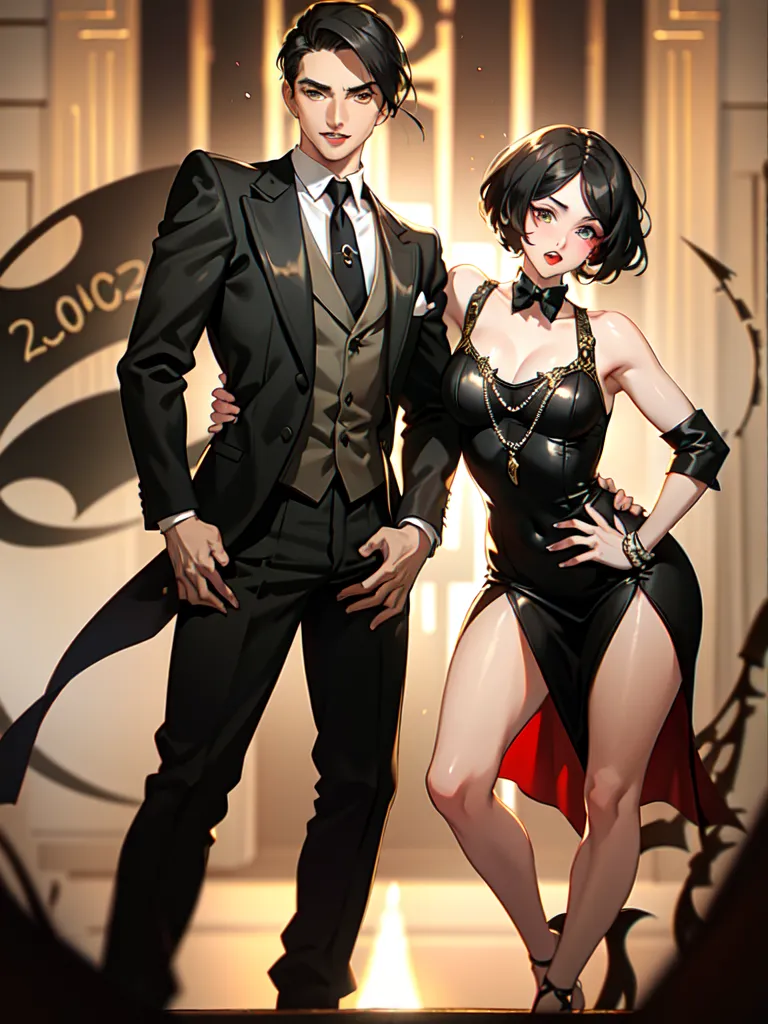 Prompt: (roaring 20s style)