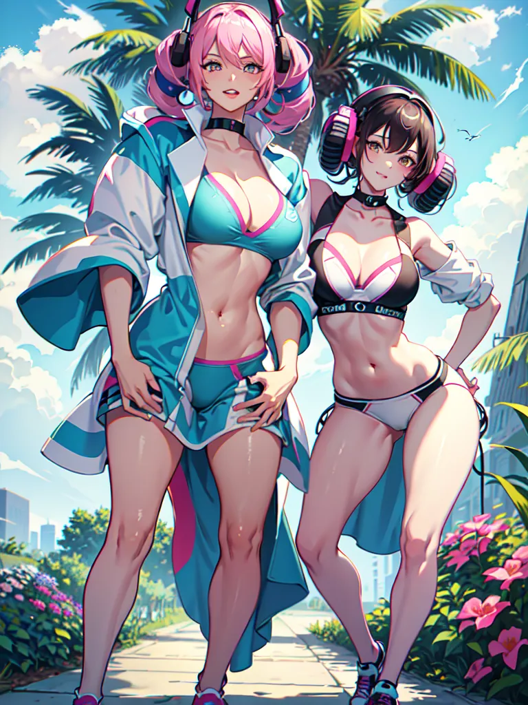 Prompt: (rollerwave style)