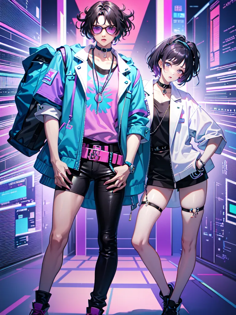 Prompt: (vaporwave style)