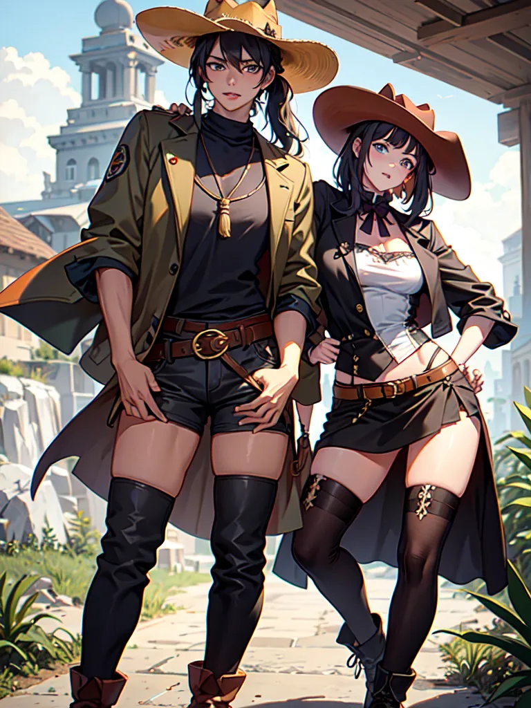Prompt: (western style)