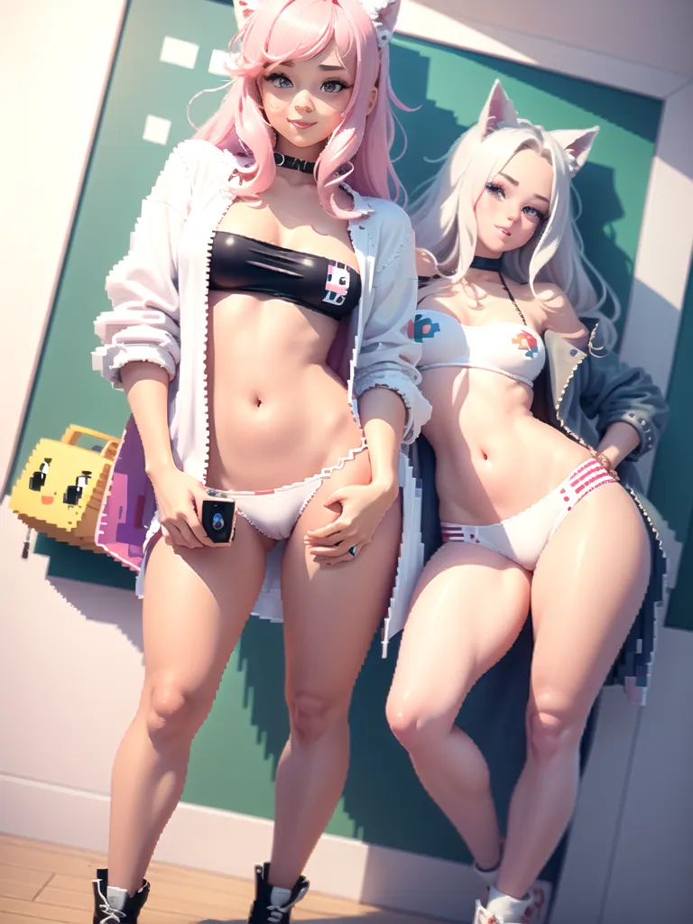 Prompt: (pixel cutie style)