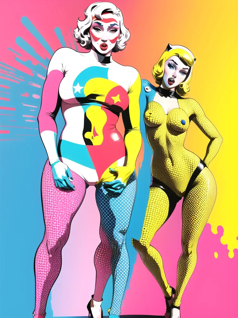 Prompt: (pop art style)