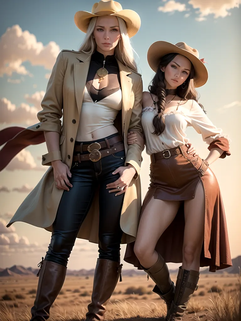 Prompt: (prairiecore style)