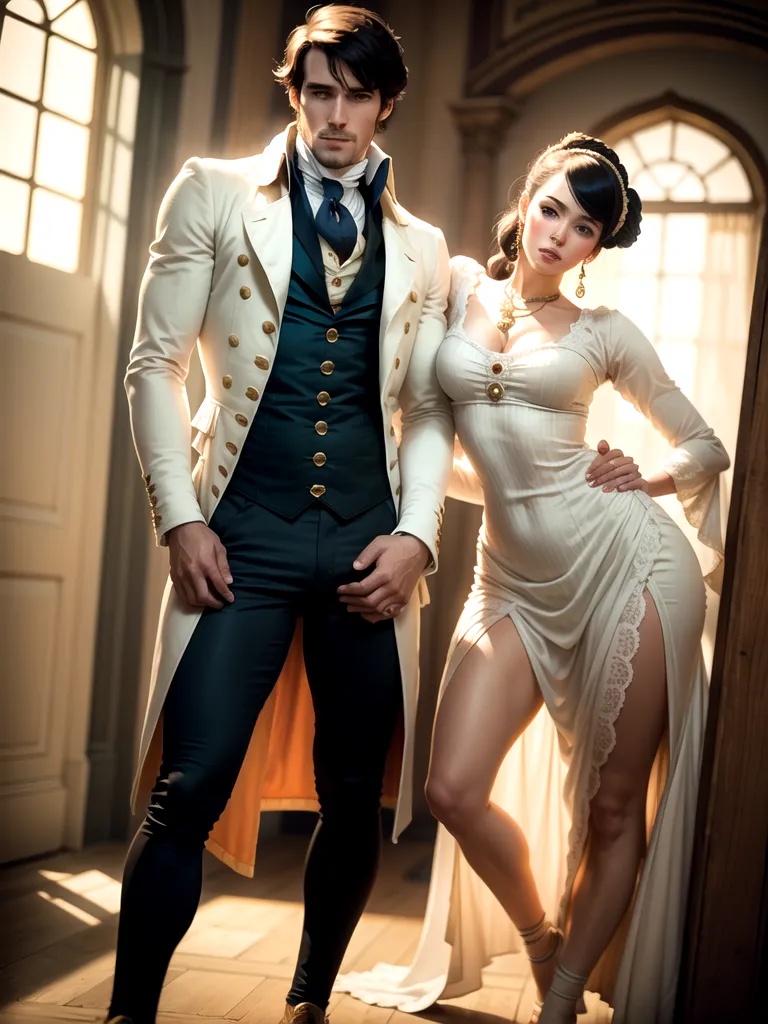 Prompt: (regency style)