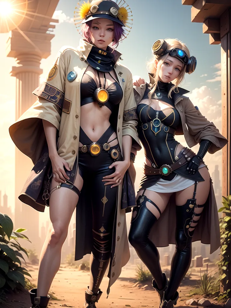 Prompt: (solarpunk style)