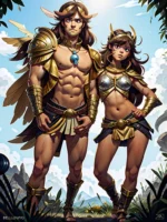Prompt: (bellerophon race)Negative: (worst quality:2)