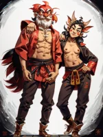 Prompt: (tengu race)Negative: (worst quality:2)