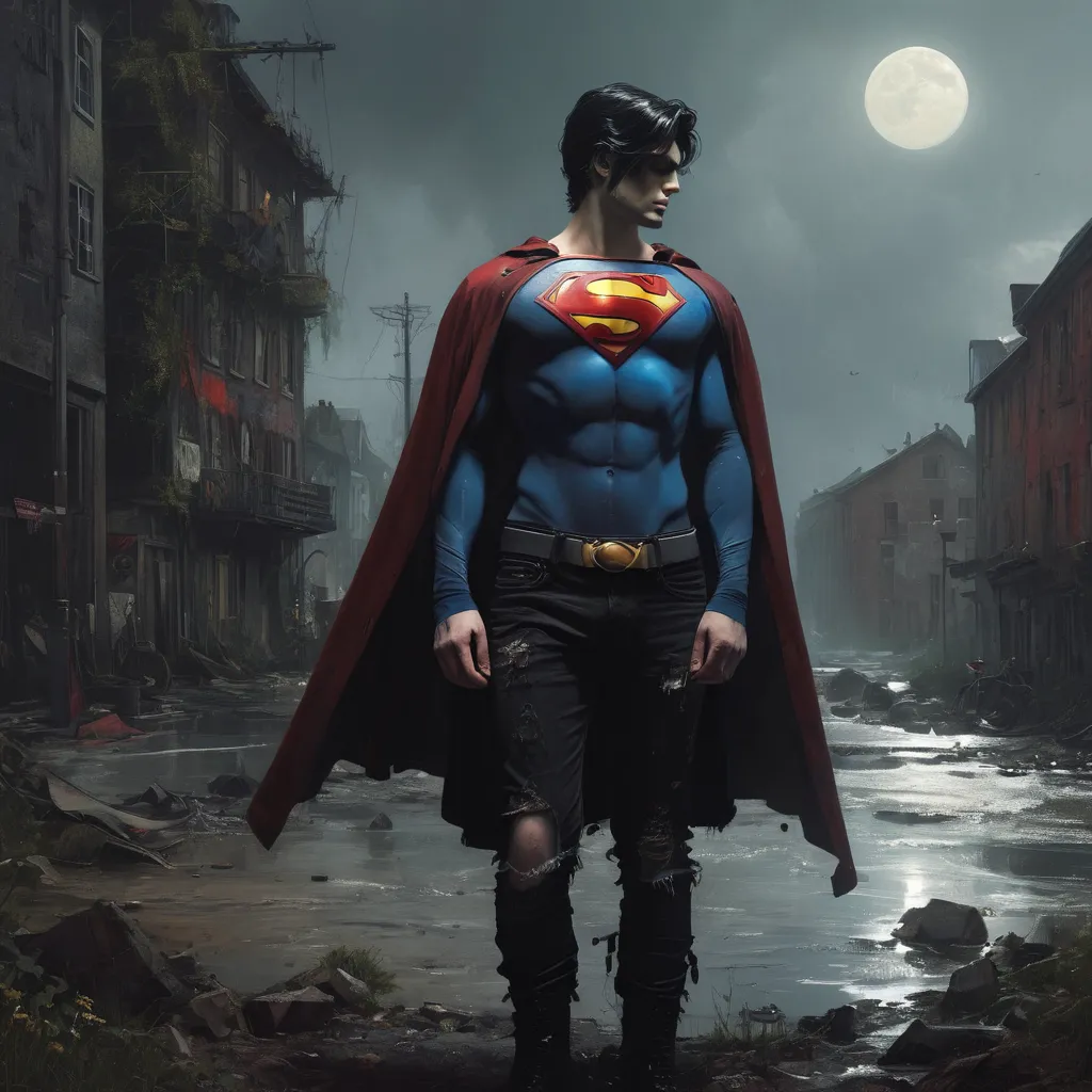 juggernautXL_v9Rundiffusionphoto2-art by Andreas Achenbach Superman Emo fashion style-1-Time_20250213144533