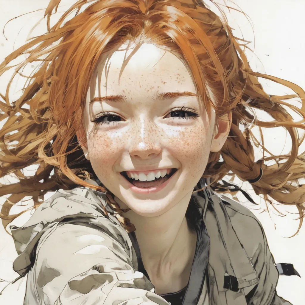 juggernautXL_v9Rundiffusionphoto2-art by Shinkawa Youji Excited energetic girl smile-1-Time_20250211153123